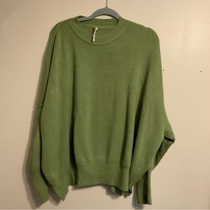 Free people easy street oversized sweater